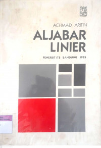 Aljabar Linier