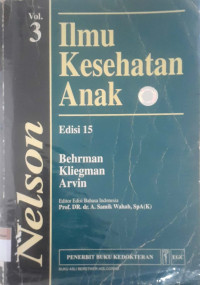 Ilmu Kesehatan Anak Volume 3