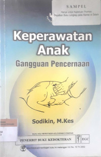 Keperawatan anak: Gangguan pencernaan