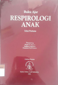 Buku ajar respirologi anak