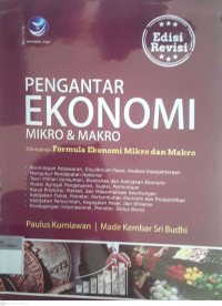 Pengantar ekonomi mikro & makro: Dilengkapi formula ekonomi mikro dan makro