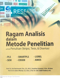 Ragam analisis dan metode penelitian untuk penulis skripsi, tesis, & disertasi