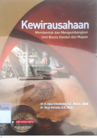 Kewirausahaan Membentuk dan Mengembangkan Unit Bisnis Handal dan Mapan