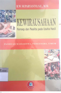 Kewirausahaan Konsep dan Realita pada Usaha Kecil