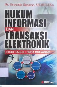 Hukum informasi dan transaksi elektronik: Studi kasus : prita mulyasari