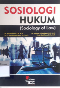 Sosiologi hukum(sosiology of law)