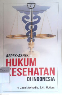 Aspek-aspek hukum kesehatan di indonesia