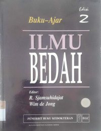 Buku ajar ilmu bedah