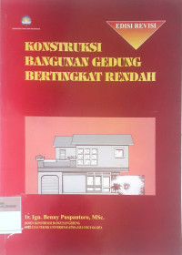 Konstruksi bangunan gedung bertingkat rendah