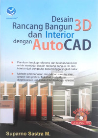 Desain rancang bangun 3D dan interior dengan autoCAD