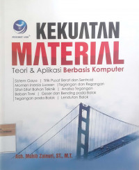 Kekuatan material: Teori & aplikasi berbasis komputer