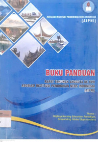 Buku panduan rapat tahunan anggota ke xvii asosiasi institusi pendidikan ners indonesia