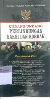 Undang-undang perlindungan saksi dan korban