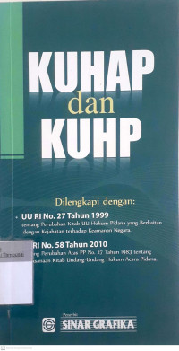 KUHAP dan KUHP