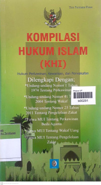 Kompilasi hukum islam (KHI): Hukum perkawinan, kewarisan, dan perwakafan