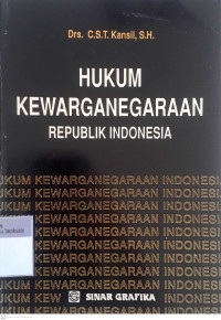 Hukum kewarganegaraan Republik Indonesia