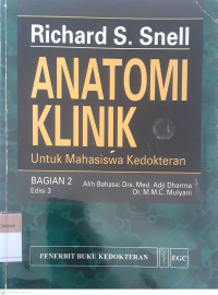 Anatomi klinik untuk mahasiswa kedokteran bagian 2