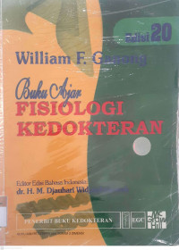 Buku ajar fisiologi kedokteran