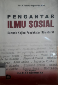 Pengantar ilmu sosial: Sebuah kajian pendekatan struktural