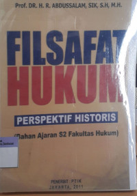 Filsafat Hukum Perspektif Historis