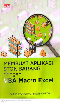 Membuat aplikasi stok barang dengan vba macro excel