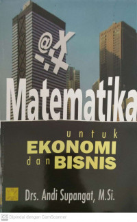 Matematika untuk ekonomi dan bisnis