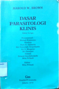 Dasar parasitologi klinis