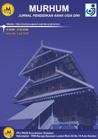 Murhum: Jurnal Pendidikan Anak Usia Dini