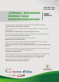 Jurnal Ekonomi Bisnis dan Kewirausahaan