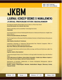 JKBM (Jurnal Konsep Bisnis dan Manajemen)