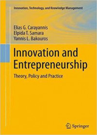 Innovation and entrepreneurship: Theory, policy and practice