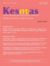 Kesmas: Jurnal Kesehatan Masyarakat Nasional